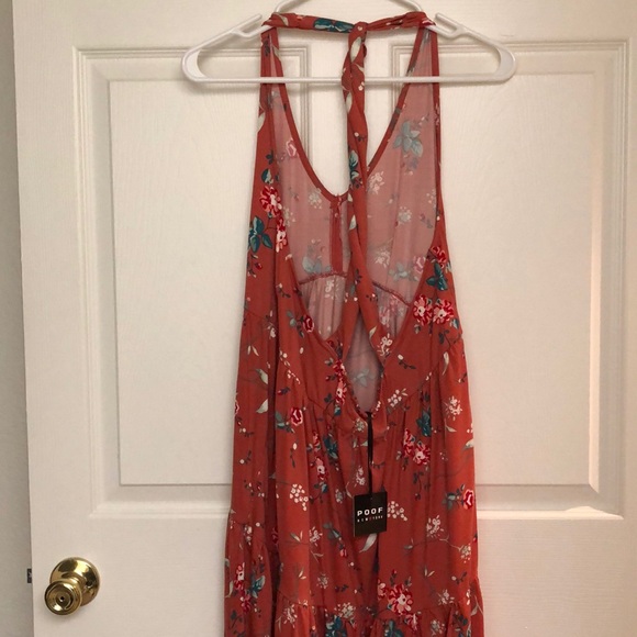 Poof New York Pink Rose Maxi Dress - Picture 4 of 6